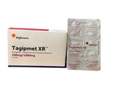 Tagipmet Xr 100Mg/1000Mg Tablets (1 Strip = 10 Tablets)
